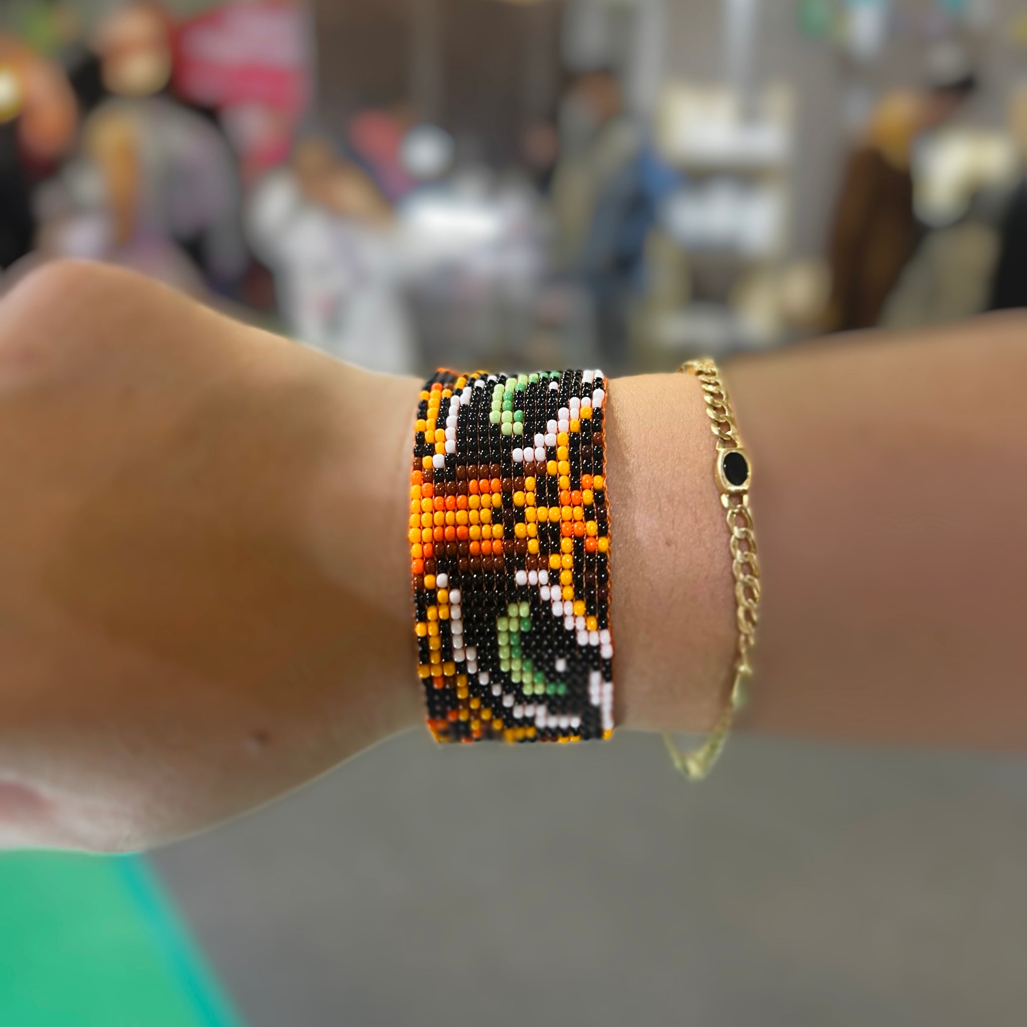 Manilla unisex y ajustable inspirada en la mirada del jaguar – Lauty